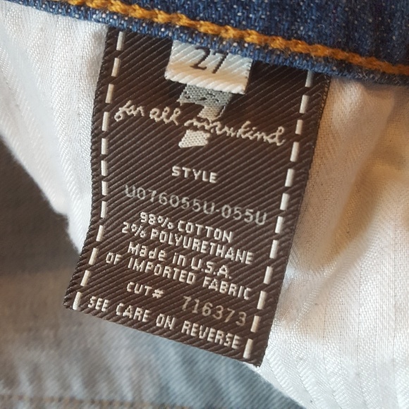 7 for all Mankind Flare Boot Cut Medium Wash - Picture 6 of 6